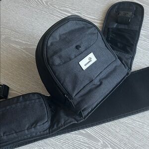 Grownsy Baby Hip Seat Carrier (Black)